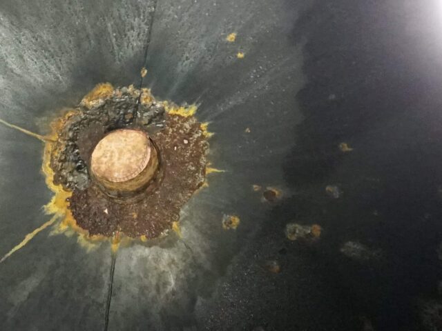 corrosion in coating tank